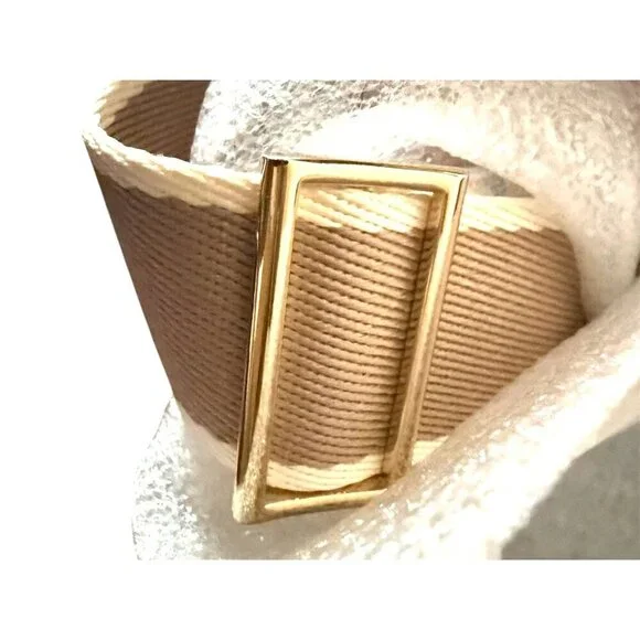 Kate Spade Womens Tan Ivory Saffiano Duet Leather Small Crossbody Handbags New